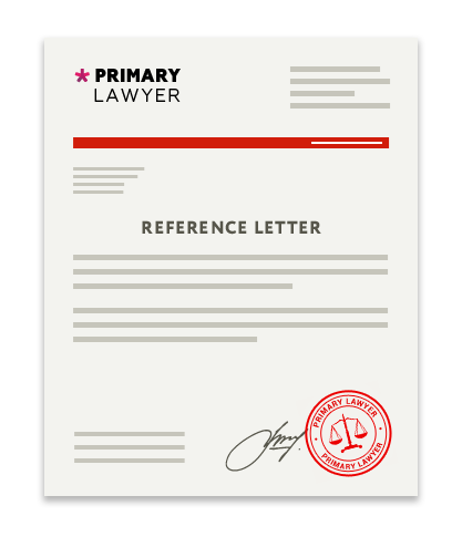 Reference Letter by Lawyer